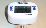 Отзыв: Термометр ТА-288, 14 см, — Точный с длинным щупом